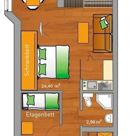 Ancora Marina Haus 1 Nr 03, Typ 1 Apartament Neustadt in Holstein